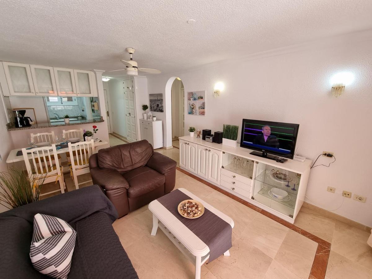 Casa Teide, Ground Floor Apartment Parque Santiago 1, Heated Pool, 100 M To Sea And Beach, Wifi Плая-де-лас-Америкас Экстерьер фото